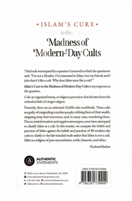 Islam's Cure To The Madness Of Modern-Day Cults By Rasheed Barbee - Image 2